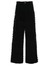 Who Decides War Husk Wide-leg Trousers In Black