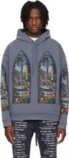 Who Decides War Apparent Hooded Pullover In Indigo