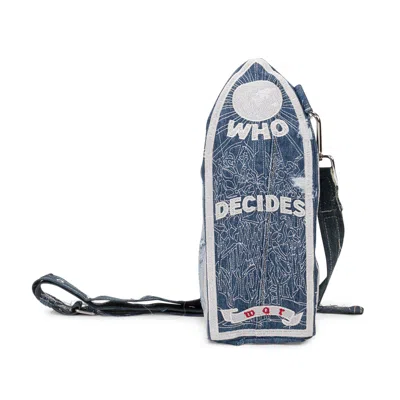 Who Decides War Indigo Bullet Bag In Blue