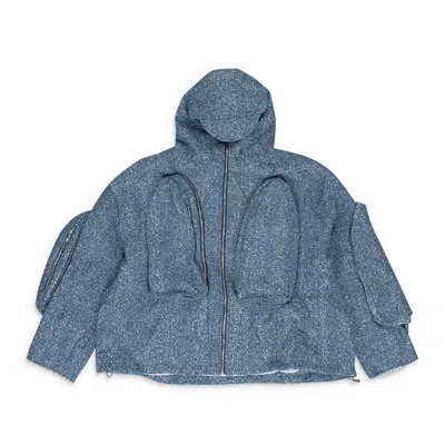 Who Decides War Indigo Clandestine Denim Jacket In Blue