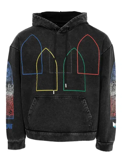 Who Decides War Intertwined Windows Hoodie In Black