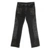 Who Decides War Mechanic Straight Jeans In Black