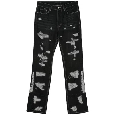 Who Decides War Black Gnarly Jeans