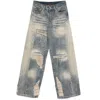 Who Decides War Faded Stone Jeans In Blue