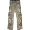 Who Decides War Unfurled Distressed-finish Jeans In Blue