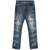 Who Decides War Blue Scripture Jeans In Blue