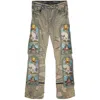 Who Decides War Unfurled Distressed-finish Jeans In Blue