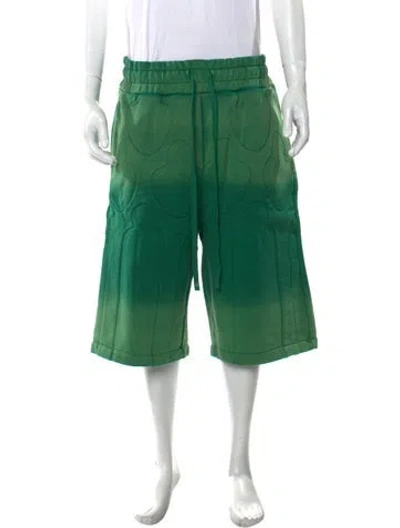 Pre-owned Who Decides War Jogger Shorts W/ Tags In Green