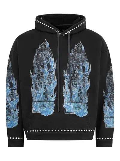 Who Decides War Kangaroo-pocket Hoodie In Black