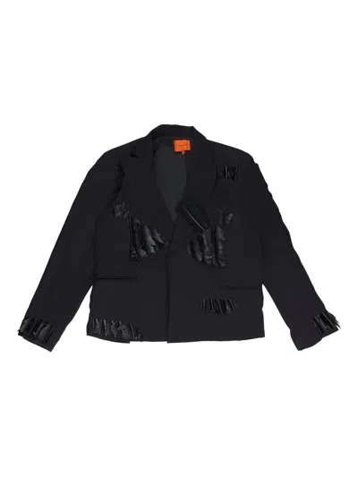 Who Decides War La Plume Blazer In Black