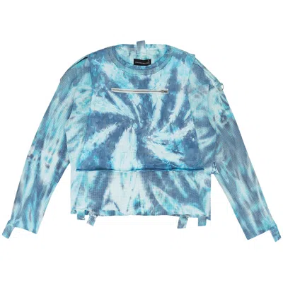 Pre-owned Who Decides War Layered Jersey Shirt 'indigo' | Blue | Men's Size Xxl