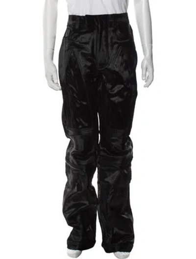 Pre-owned Who Decides War Leather Pants W/ Tags In Black