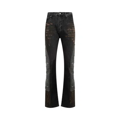 Pre-owned Who Decides War Mechanic Denim 'coal' | Grey | Men's Size 36 In Gray