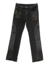 Who Decides War Mechanic Straight Jeans In Black