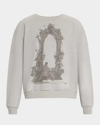 Who Decides War Men's Arch Mirror Sweatshirt In Grau