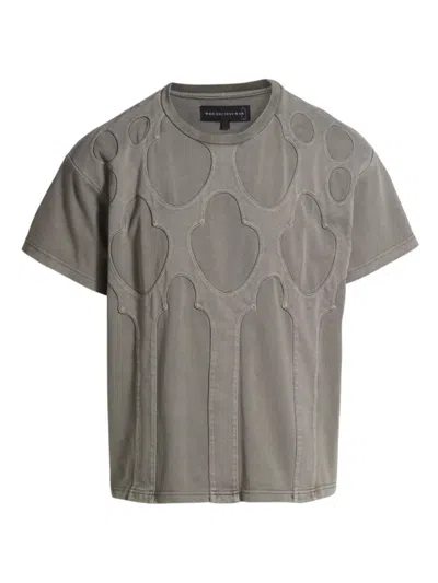Who Decides War Men's Chapel Crewneck T-shirt In Vintage Grey