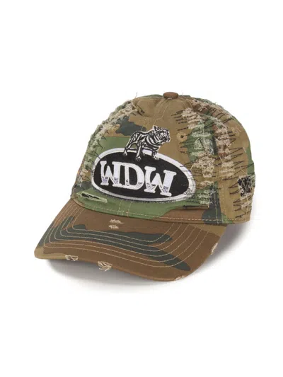 Who Decides War Men's Dale Camo Cotton Baseball Cap In Green