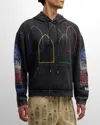 WHO DECIDES WAR MEN'S INTERTWINED WINDOWS HOODIE