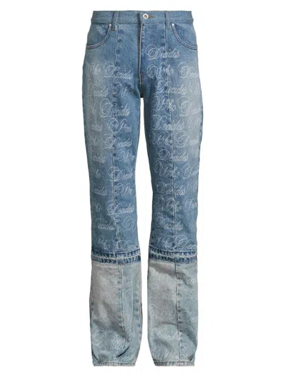 Who Decides War Men's Maratre Tapered Jeans In Black