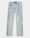 Who Decides War Blue Mechanic Signature Jeans In Denim