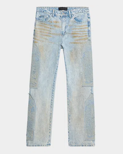 WHO DECIDES WAR MEN'S MECHANIC SIGNATURE DENIM JEANS