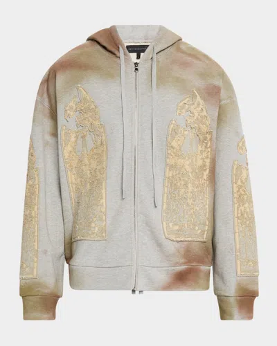 WHO DECIDES WAR MEN'S MECHANIC ZIP HOODIE