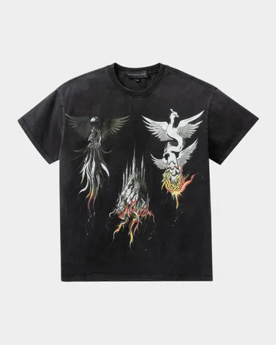 WHO DECIDES WAR MEN'S NEFARIOUS GRAPHIC SHORT-SLEEVE T-SHIRT