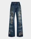 Who Decides War Blue Scripture Jeans In Sky