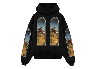 Pre-owned Who Decides War Men's  X Est Gee Stained Glass Hoodie In Black