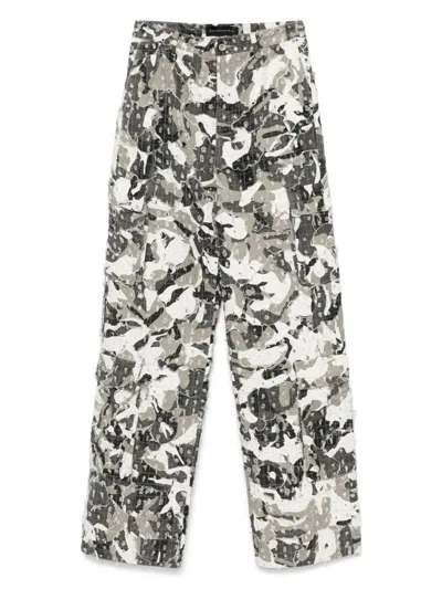 WHO DECIDES WAR MICRO DISTRESSED CARGO JEANS
