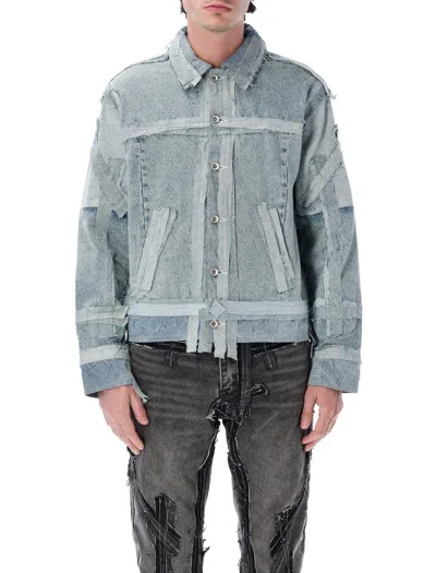 Who Decides War Mini Denim Unisex Coat