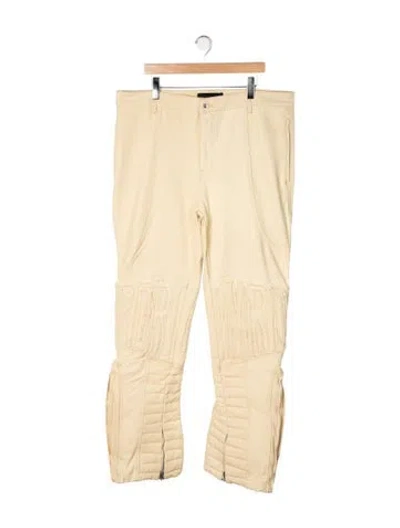 Pre-owned Who Decides War Moto Jeans In Yellow