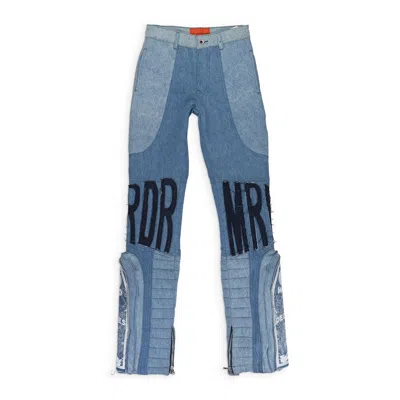 Who Decides War Mrdr Moto Denim - Indigo In Blue