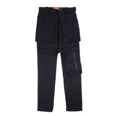 Pre-owned Who Decides War Navy Blue Retroversion Trousers Pants