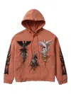 Who Decides War Nefarious Bird-print Hoodie