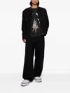 Who Decides War Nefarious Printed T-shirt In Black