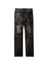 Who Decides War Studded Leather Trousers