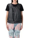 Who Decides War Organza Bullet Point Vest In Coal
