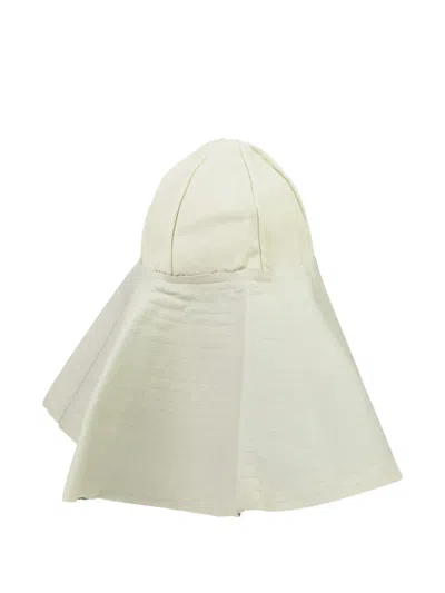 Who Decides War Panelled Sun Hat In White