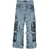 Who Decides War Blue Bondage Jeans In Blue