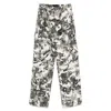 Who Decides War Gray Micro Distressed Cargo Pants In Gray