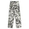 Who Decides War Gray Micro Distressed Cargo Pants In Gray