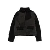 Who Decides War Patchwork Pocket Jacket In Black