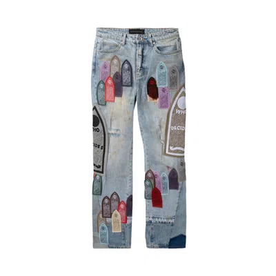 Pre-owned Who Decides War Pastel Denim 'multicolor' | Multi-color | Men's Size 34