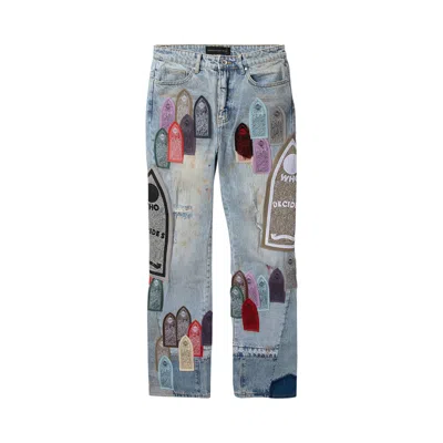 Pre-owned Who Decides War Pastel Jeans 'multicolor' | Multi-color | Men's Size 28