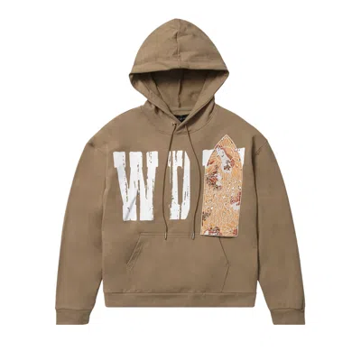 Pre-owned Who Decides War Patched Hooded Sweatshirt 'sage' | Green | Men's Size Xxl