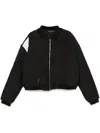 Who Decides War Patchwork-design Jacket In Black