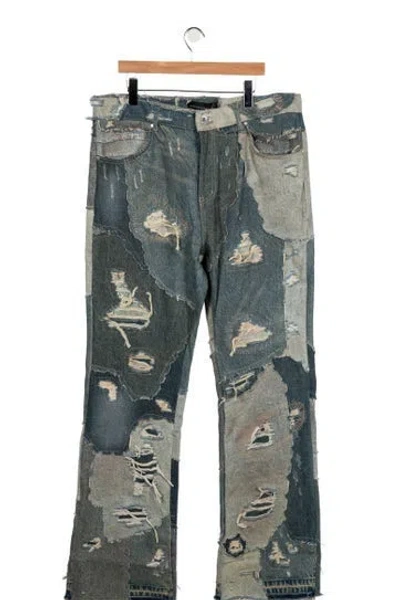 Pre-owned Who Decides War Patterned Pants W/ Tags In Multicolor