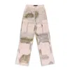 Who Decides War Pink Darning Cargo Pants In Pink