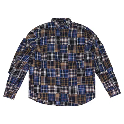 Pre-owned Who Decides War Plaid Pocket Flannel 'multicolor' | Multi-color | Men's Size Xs